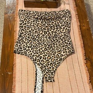 Leopard Print Women's Tank Top